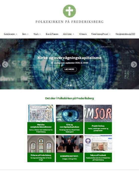 Her finder du en oversigt over alle gudstjenester, koncerter etc. i provstiet og der er mulighed for at navigere mellem kirkernes egne hjemmesider.